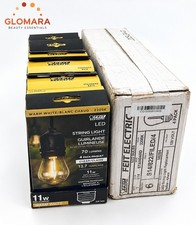Feit Electric S14-1w Led String Light Bulbs 2200k 50 Lumens 8 Bulbs Total New
