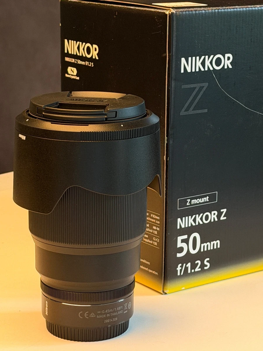 Nikon f/1.2 Camera Lenses 50mm Focal for sale | eBay