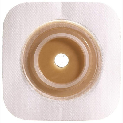 Convatec 125265 Sur-Fit Natura Stomahesive Flexible Skin Barrier 5'' X 5'' 2 1/4''