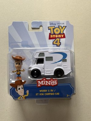 Disney Pixar Toy Story 4 Minis Woody + Camping Car Mattel OVP