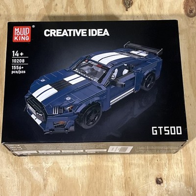 Mould King 10208 Mustang GT500 Sports Car Building Set 1,556 Pcs US Seller