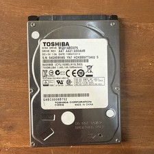 Toshiba MQ01ABD075 Mobile Hard Disk Drive 750GB 5400RPM SATA 2.5 Inch HDD