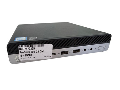 HP ProDesk 600 G3 DM w/ Intel Core i5-7500T CPU 8GB RAM NO SSD/OS