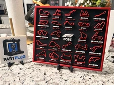 F1 Calendar Schedule 2026 Formula 1 For F1 Fan Racing Enthusiast Gift