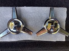 Vintage Hurst Wheel Spinner Center Caps - Pair Vintage Hurst Wheel Spinner Center Caps - Pair