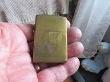 Vintage Pre-Owned Zippo Brass Cigarette Lighter Marlboro Dated B X