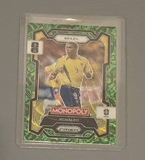 2026 Panini FIFA Monopoly Prizm World Cup Ronaldo Brazil Green Wave Color Match 