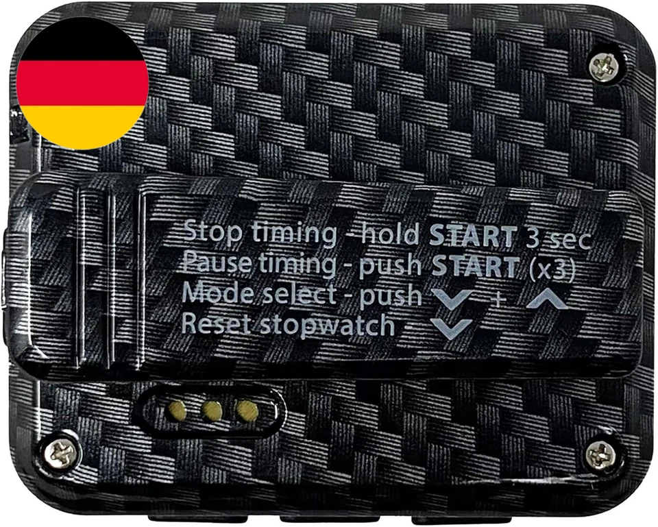 Gymboss Charge Intervall-Timer Und Stoppuhr (Carbon/Schwarz) - Bild 4 von 4