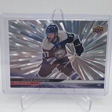 Upper Deck 2024-25 Series 2 Outburst Justin Danforth #292 Blue Jackets