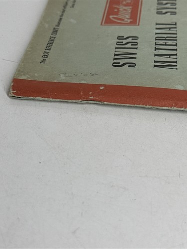 1945 Swiss Material System Reference Chart for Swiss Watch Movements Original - Picture 19 of 19