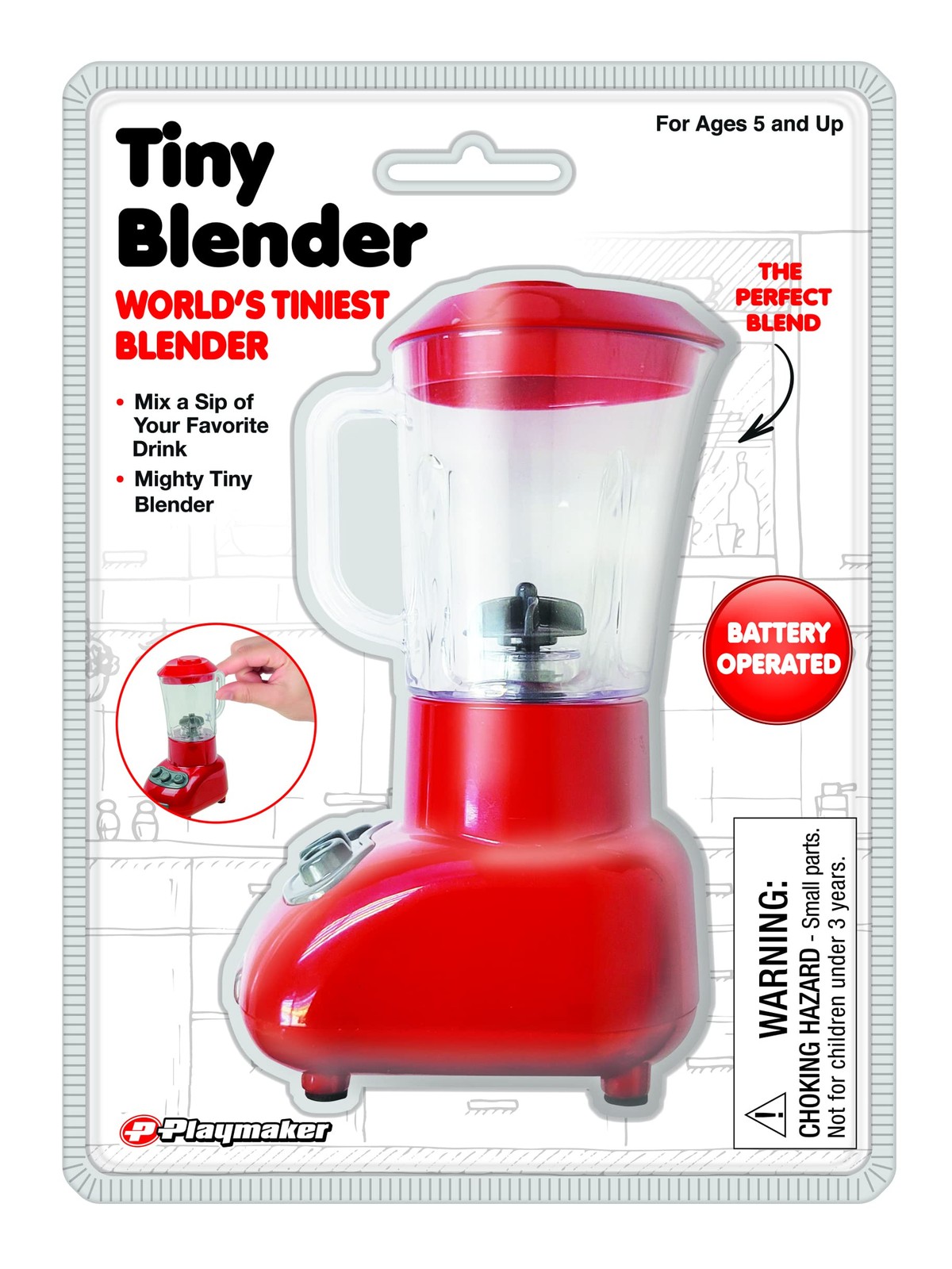 World's Tiniest Blender, Actually Blends, Perfect for Powder