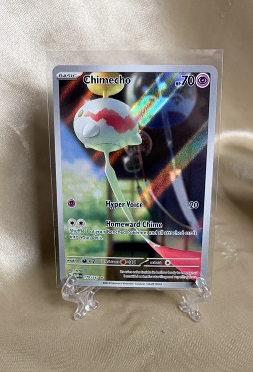 Chimecho 179/167 Illustration Rare Pokemon Twilight Masquerade NM