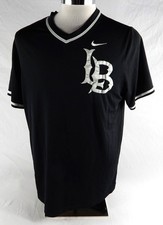 2020 Long Beach State Dirtbags #9 Game Used Black Jersey Baseball XL 628