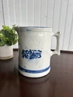 New ListingRare Brush McCoy Blue and White Wildflower Cottage Vintage Stoneware Pitcher