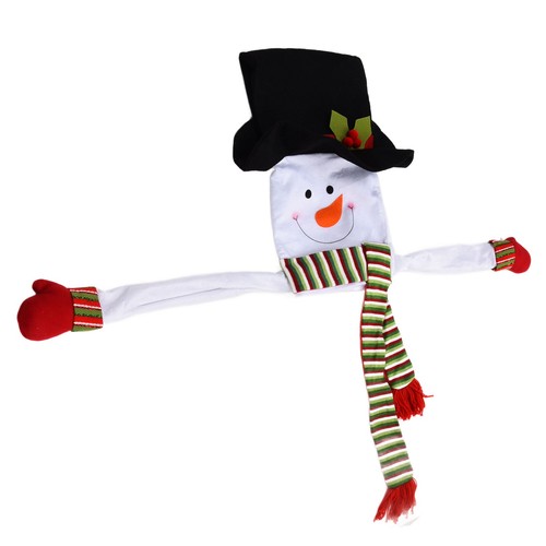 Snowman Christmas Tree Decor Snowman Topper Ornament Home Christmas Decoration - Picture 2 of 12