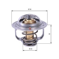 Thermostat KüHlmittel Gates TH42589G1 FüR Opel Vauxhall Chevrolet