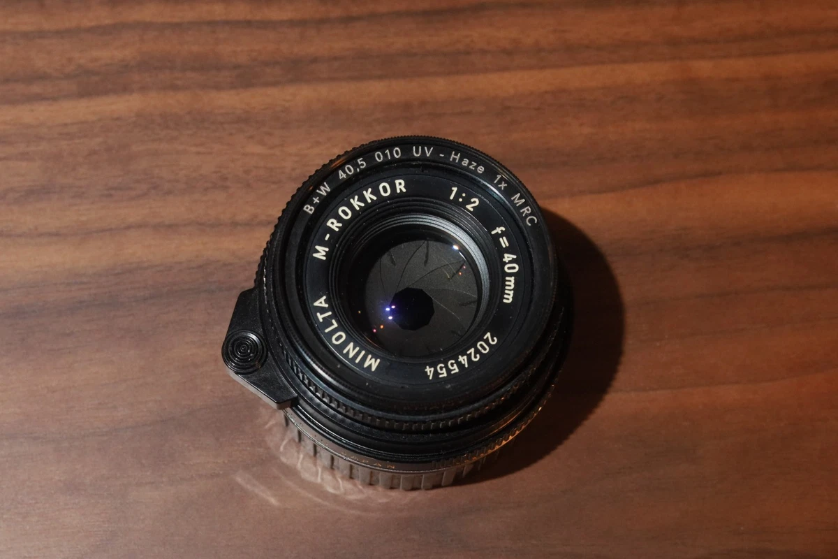 Minolta f/2 Camera Lenses 40mm Focal for sale | eBay
