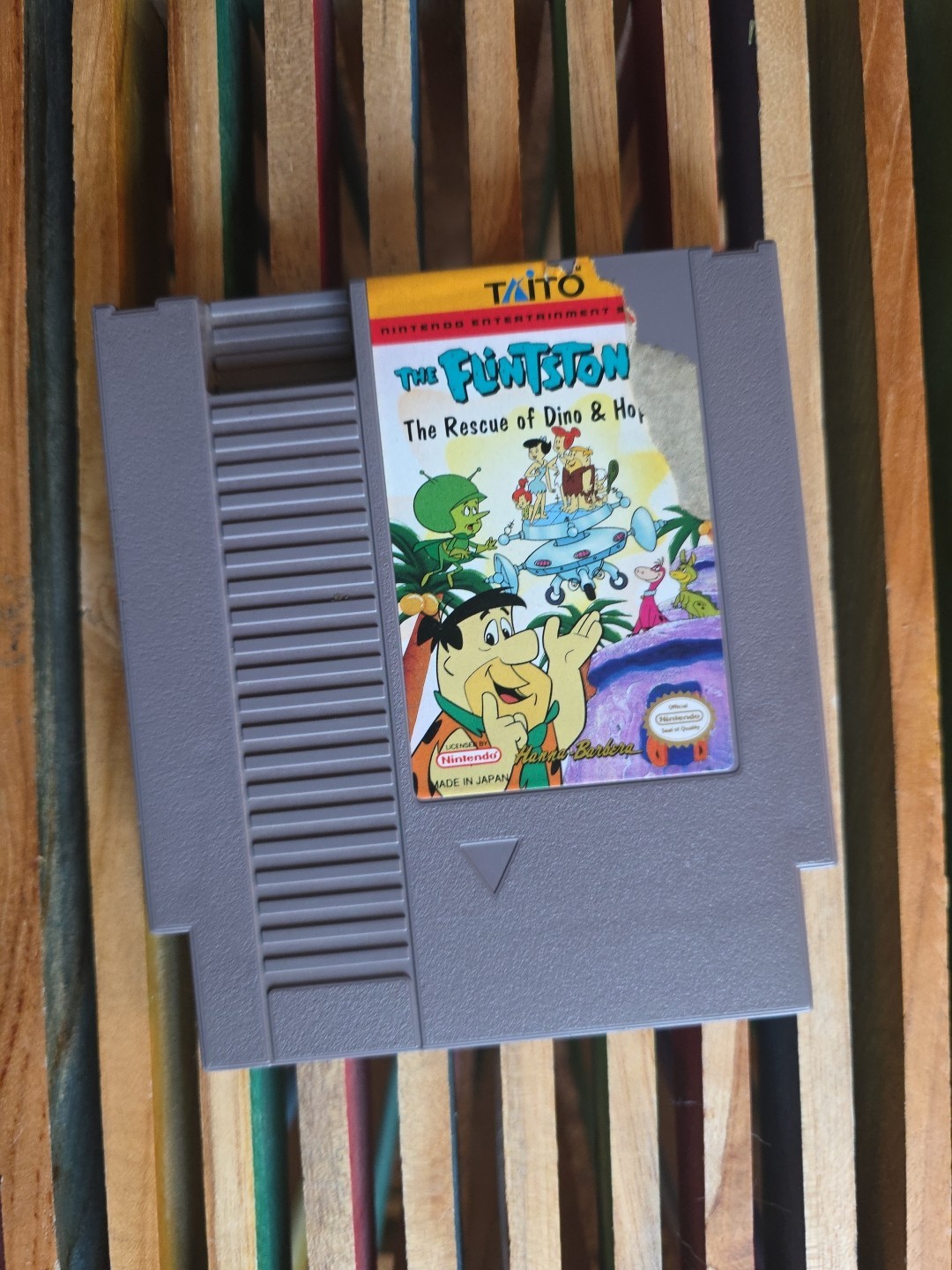 The Flintstones: The Rescue of Dino & Hoppy Nintendo - NES - Tested and Works