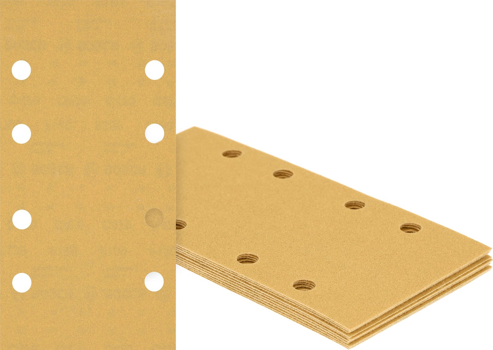 Bosch Professional 10x Carte abrasive Expert C470 con 8 fori (per Legno dur iOv4
