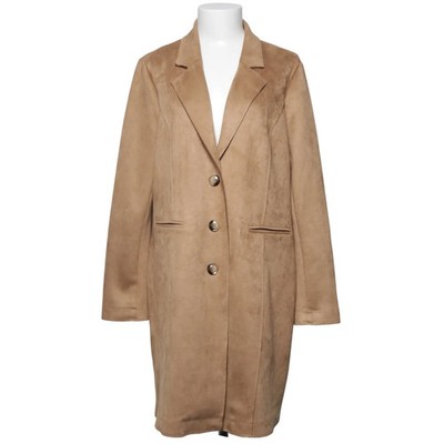 Sa.Hara Blue, Mantel, Damen, Größe: XL, Beige, Elasthan/Polyester #UAa