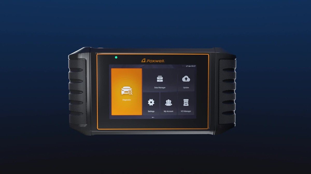FOXWELL NT710 OBD2 Scanner All Systems Bidirectional Diagnostic