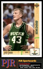 Jack Sikma 1991-92 Upper Deck #370 Milwaukee Bucks