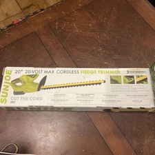 Sunjoe SunJoe  20'' 20v Cordless Hedge Trimmer w/2AH Bat and Charger P12