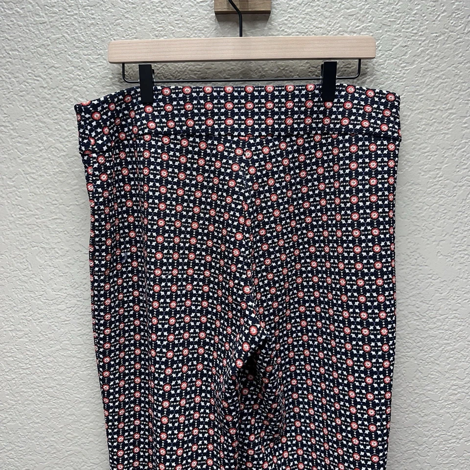 Ingredientes Pantalones Mujer Estampados Talla L Rojo y Azul Foto 4 de 4