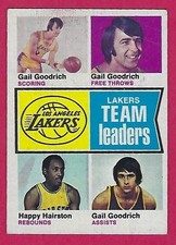 1974-75 Topps - Gail Goodrich, Happy Hairston #90 Los Angeles Lakers