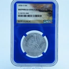 AU 1858 O 50c Seated Liberty Half Dollar NGC SS Republic Shipwreck Treasure Coin