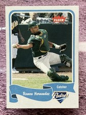 2004 Fleer Tradition Ramon Hernandez #113 San Diego Padres