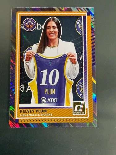 Kelsey Plum, Los Angeles Sparks 2025 Panini Donruss WNBA #12 Card Foil