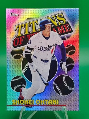 2026 Topps Titans of the Game / First Pitch / All Team Insert Singles - You Pick