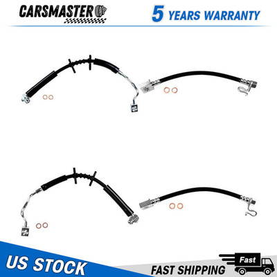 Sunsong Front & Rear Left & Right Brake Hydraulic Hose Kit for F-150 2005-2006