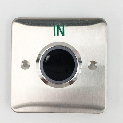 SSP NT200 Edelstahl No Touch Infrarot Enter / Exit Exit Button 12/24V