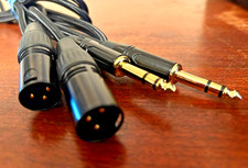 HOSONGIN XLR Male to 1/4 TRS Male Balanced Cable