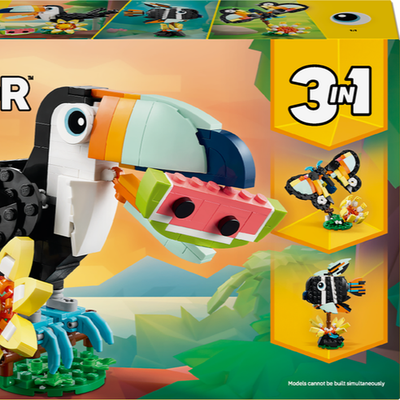 LEGO Creator 3 in 1 31173 Wild Animals Tropical Toucan 225 pcs Toy