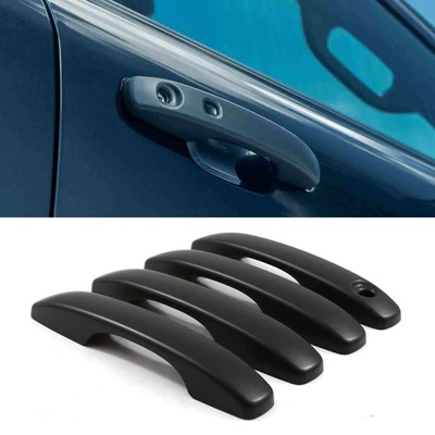 KIT PROTECTIONS POIGNÉES PORTE SANS CLÉ NOIRES POUR FORD RANGER T9 2023+ - Photo 1/4