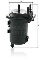 MANN-FILTER Wk 939/12 X Kraftstofffilter FüR Renault