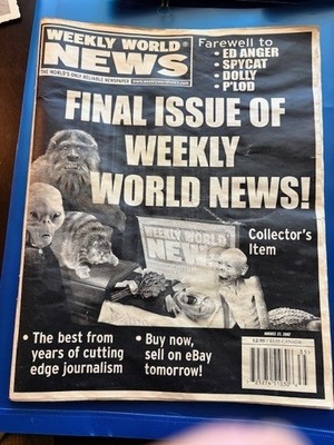 Weekly World News Final Issue