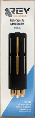 Rev Industries 45 LC-6 Speed Loader   High-Capacity 2-in-1 Reloader