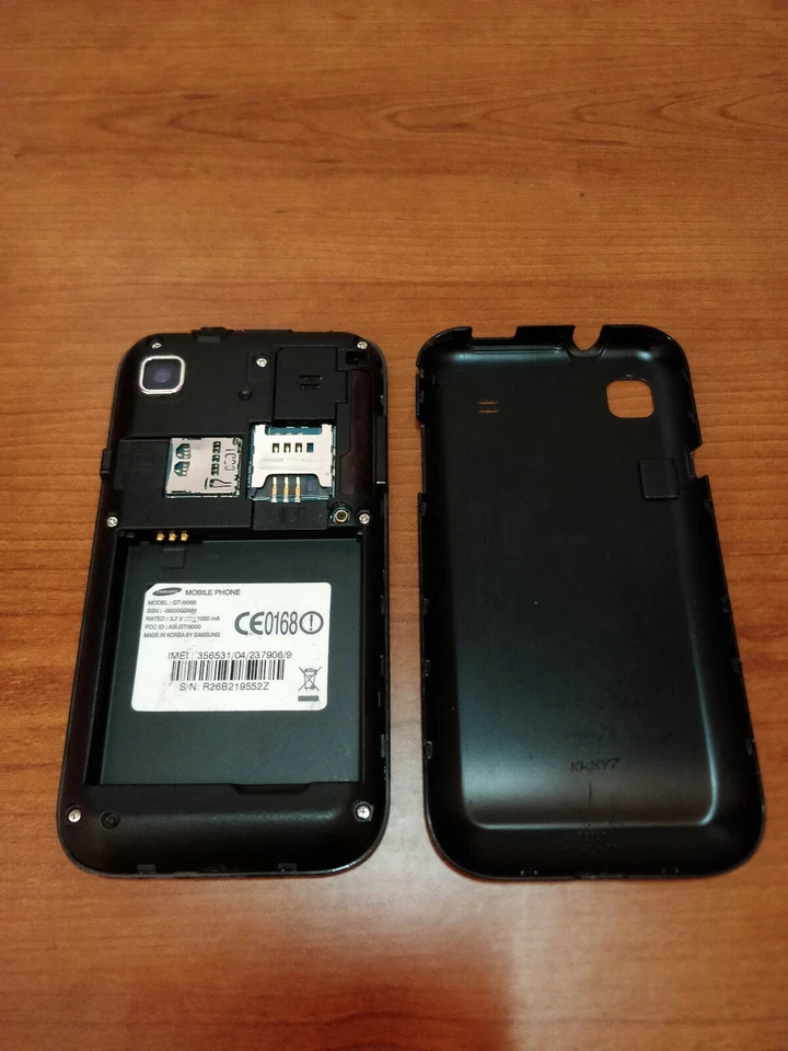 SAMSUNG i9000 GALAXY S BLACK 8GB 4.0" 512MB RAM HSPA RADIO GPS 5 MEGAPIXEL - Immagine 4 di 4