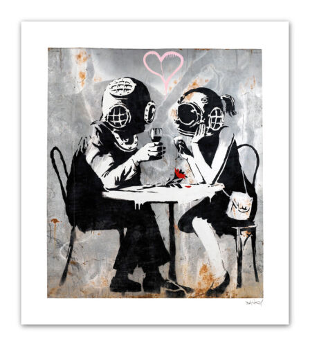 Banksy Think Tank Lithograph Print - Wove cotton paper - Picture 1 of 3
