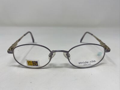 Stride Rite SR-4 214 44-17-130 Lavender/Gold Full Rim Eyeglasses Frame :B19
