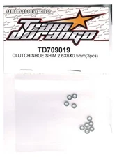 RC Team Durango TD709019 Clutch Shoe Shim 2.6x6x0.5mm (10pcs) DEX408T DNX408T 