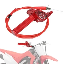 7/8" 22mm Quick Twist Throttle Assembly + Throttle Cable CNC Univerdal for CR...