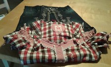 TRACHTEN BLUSE, TRACHTEN JEANS  OKTOBERFEST  Damen, Mädchen GR. 32