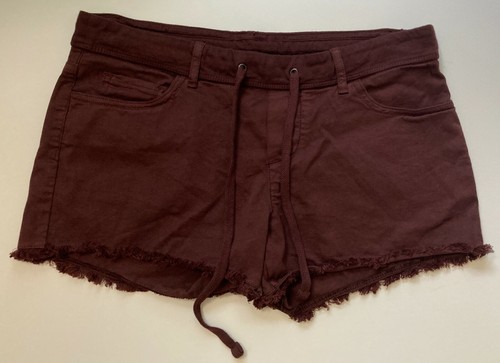 James Perse Cut Off Drawstring Shorts 