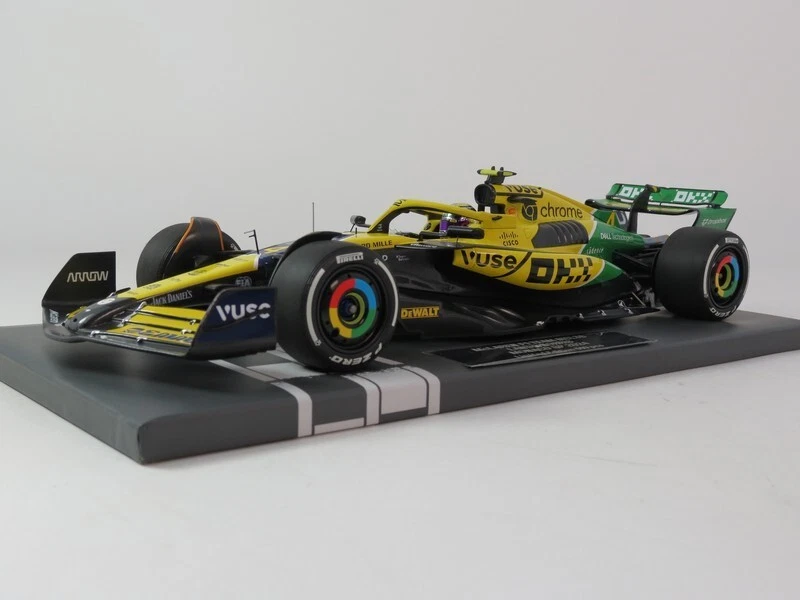 Minichamps F1 McLaren MCL38 #4 Lando Norris Monaco GP 2024 1/18 537242604 - Photo 2/4