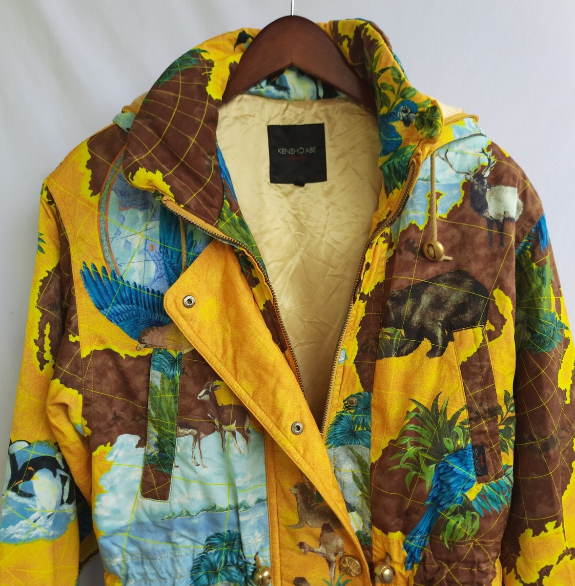 Japanese Designer Kensho Abe Sports AOP Vintage Jacket Size